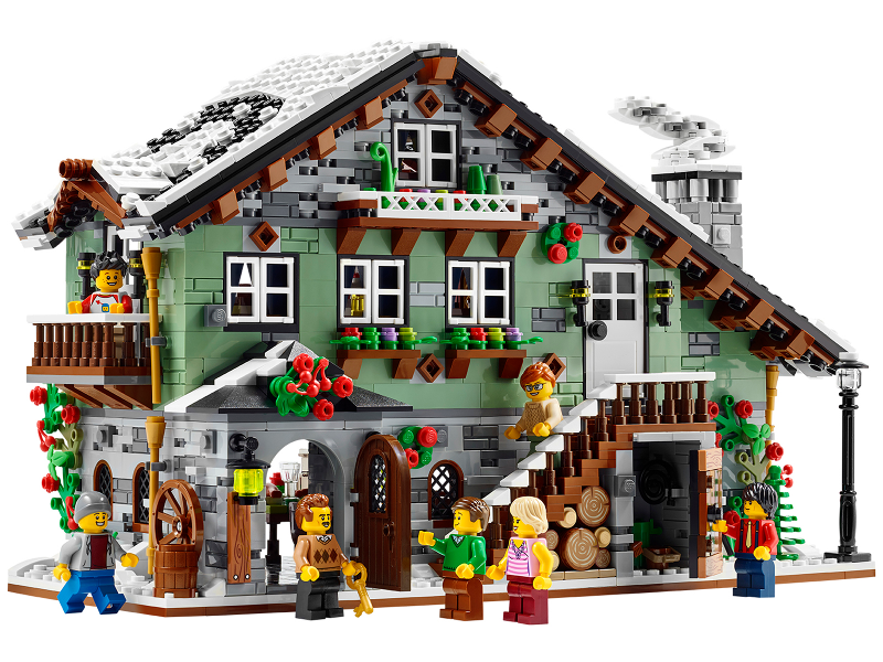910004 Winter Chalet (Retired) LEGO BrickLink product image 2, provided for visual reference and product detail review