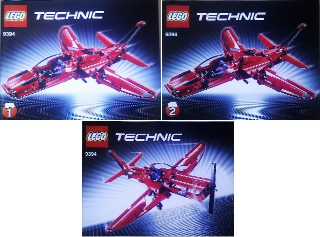 9394 Jet Plane (Used) LEGO TECHNIC product image 2, provided for visual reference and product detail review