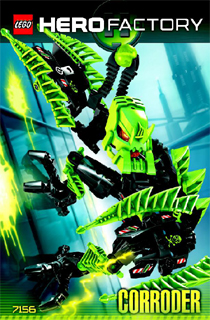 7156 Corroder (Certified) LEGO HERO Factory product image 2, provided for visual reference and product detail review