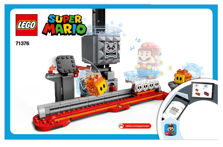 71376 Thwomp Drop - Expansion Set (Used) LEGO Super Mario product image 2, provided for visual reference and product detail