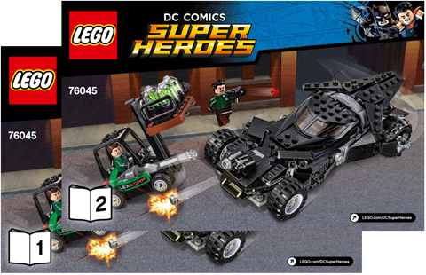 76045 Kryptonite Interception (Used) LEGO Super Heroes product image 2, provided for visual reference and product detail