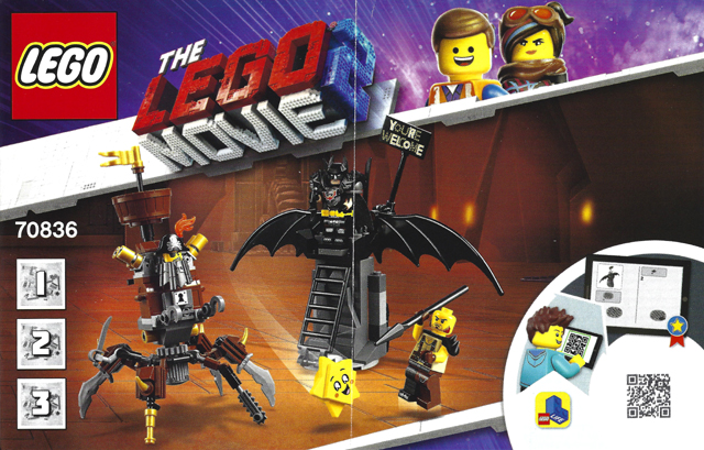 70836 Battle-Ready Batman and MetalBeard (Certified) LEGO The LEGO Movie 2 product image 2, provided for visual reference