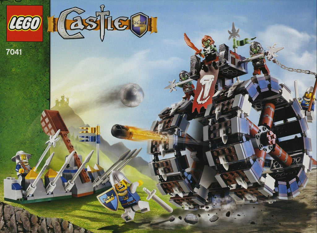 7041 Troll Battle Wheel (Certified) LEGO Castle product image 2, provided for visual reference and product detail review