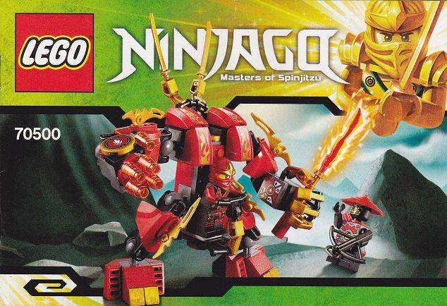 70500 Kai's Fire Mech (Certified) LEGO Ninjago product image 2, provided for visual reference and product detail review