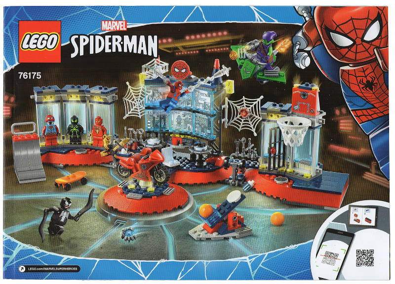 76175 Attack on the Spider Lair (Used) LEGO Super Heroes product image 2, provided for visual reference and product detail