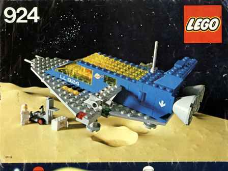 924 Space Cruiser (Used) LEGO Space product image 2, provided for visual reference and product detail review