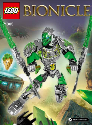 71305 Lewa - Uniter of Jungle (Used) LEGO BIONICLE product image 2, provided for visual reference and product detail review