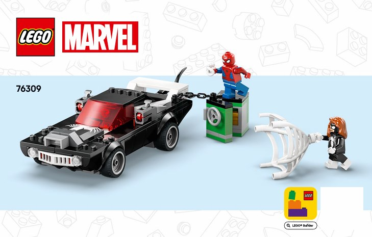 76309 Spider-Man vs. Venom Muscle Car (Used) LEGO Super Heroes product image 2, provided for visual reference and product