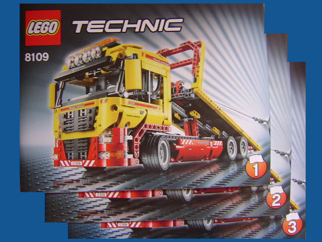 8109 Flatbed Truck (Certified) LEGO TECHNIC product image 2, provided for visual reference and product detail review
