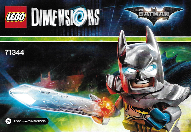 71344 Excalibur Batman Fun Pack (Certified) LEGO Dimensions product image 2, provided for visual reference and product