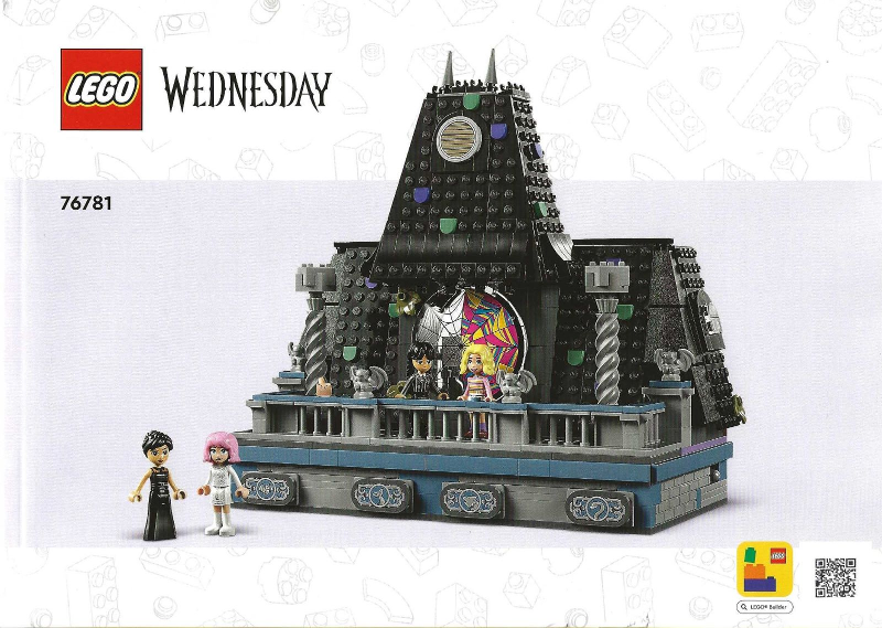 76781 Wednesday & Enid's Dorm Room (Certified) LEGO Wednesday product image 2, provided for visual reference and product