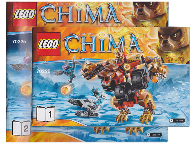 70225 Bladvic's Rumble Bear (Used) LEGO Legends of Chima product image 2, provided for visual reference and product detail