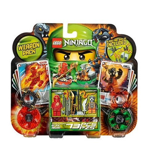 9591 Weapon Pack (Retired) LEGO Ninjago product image 1, provided for visual reference and product detail review