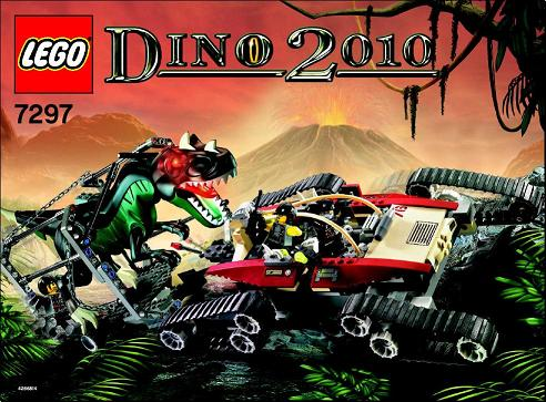 7297 Dino Track Transport (Used) LEGO Dino 2010 product image 2, provided for visual reference and product detail review