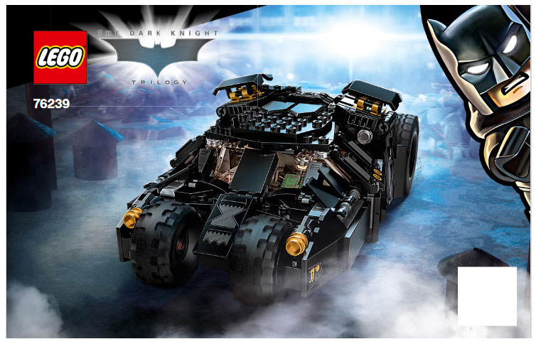 76239 Batmobile Tumbler: Scarecrow Showdown (Certified) LEGO Super Heroes product image 2, provided for visual reference and