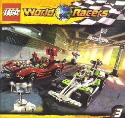8898 Wreckage Road (Used) LEGO World Racers product image 2, provided for visual reference and product detail review