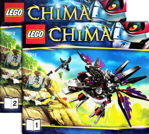 70012 Razar's CHI Raider (Used) LEGO Legends of Chima product image 2, provided for visual reference and product detail