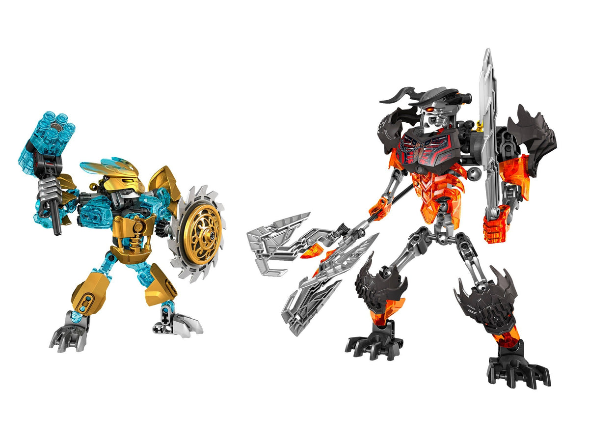 70795 Mask Maker vs. Skull Grinder (Certified) LEGO BIONICLE product image 1, provided for visual reference and product