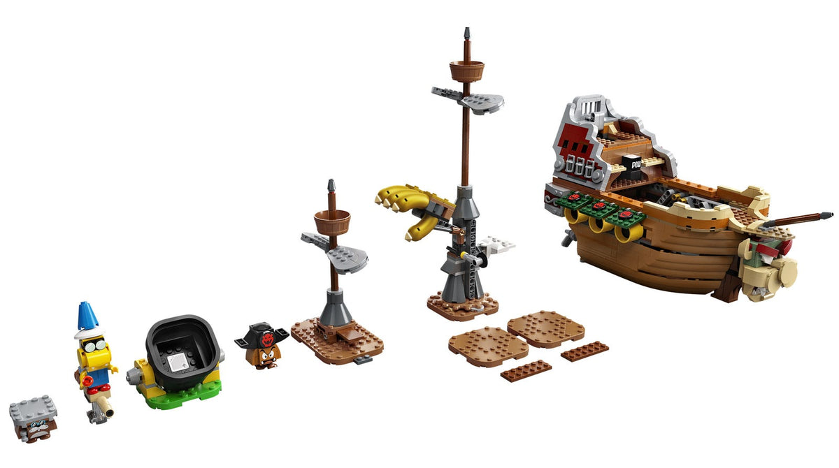 71391 Bowser's Airship - Expansion Set (Used) LEGO Super Mario product image 1, provided for visual reference and product
