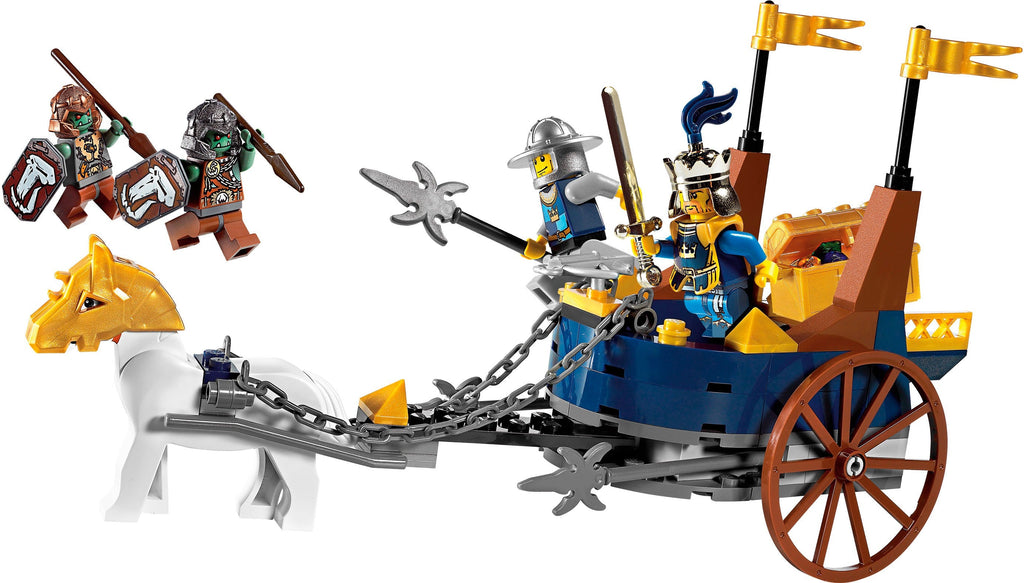 7078 King's Battle Chariot (Used) LEGO Castle product image 1, provided for visual reference and product detail review