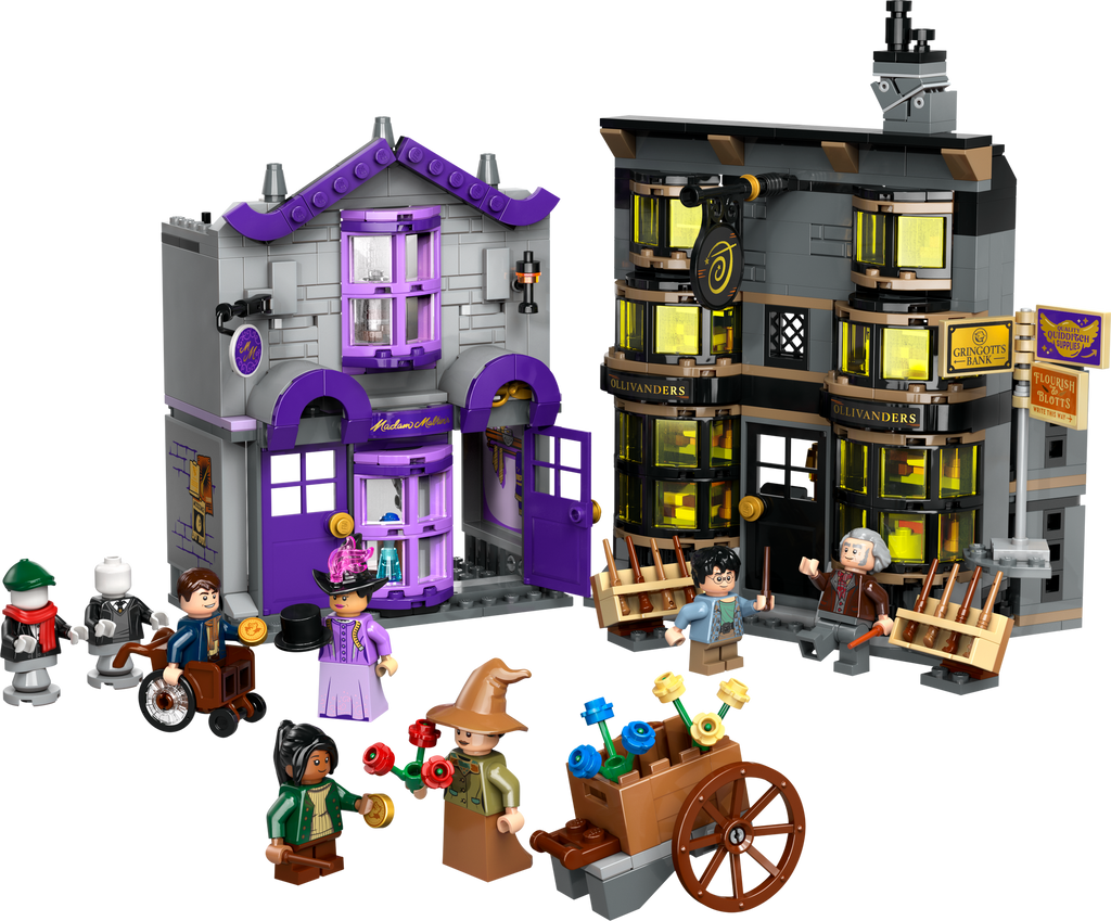 76439 Ollivanders & Madam Malkin's Robes (Used) LEGO Harry Potter product image 1, provided for visual reference and product