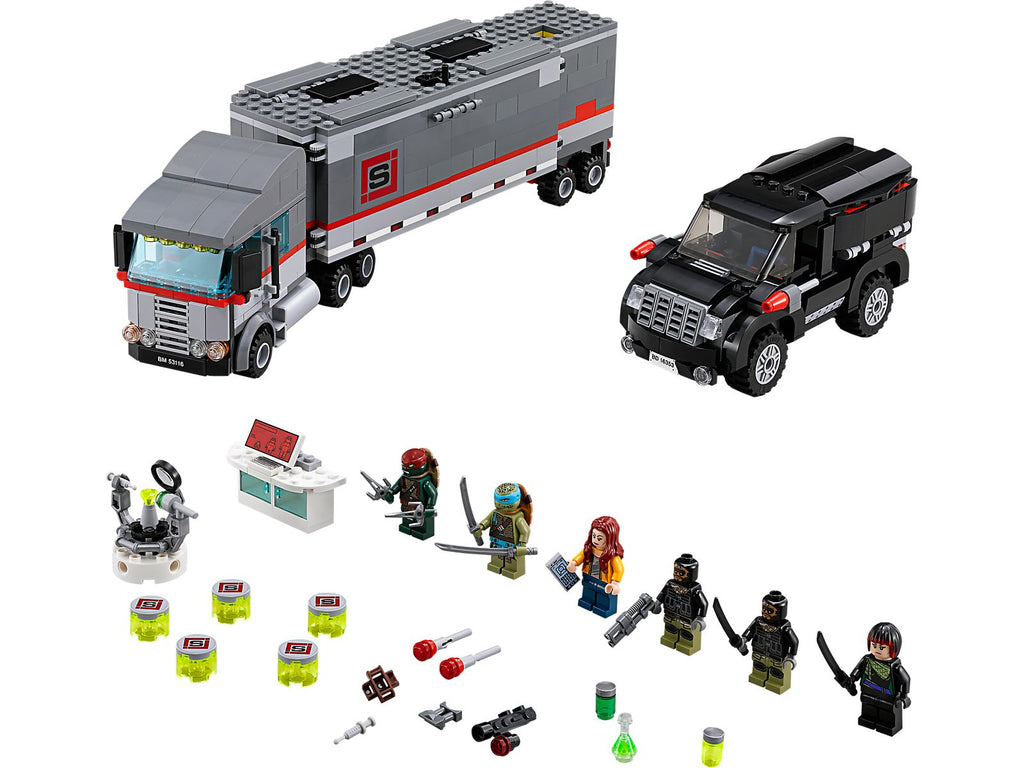 79116 Big Rig Snow Getaway (Used) LEGO Teenage Mutant Ninja Turtles product image 1, provided for visual reference and