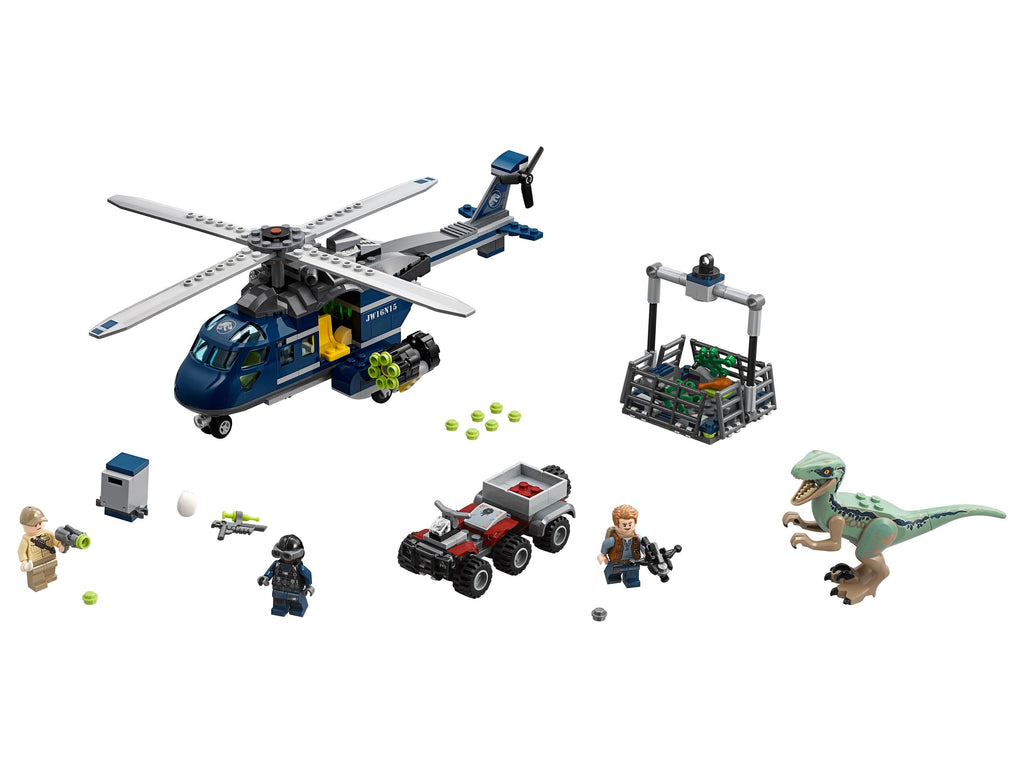 75928 Blue's Helicopter Pursuit (Certified) LEGO Jurassic World product image 1, provided for visual reference and product