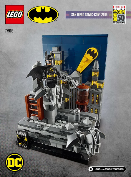 77903 The Dark Knight of Gotham City (Comic-Con Exclusive) (Certified) LEGO Super Heroes product image 2, provided for