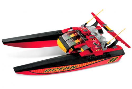 7244 Speedboat (Used) LEGO City product image 1, provided for visual reference and product detail review