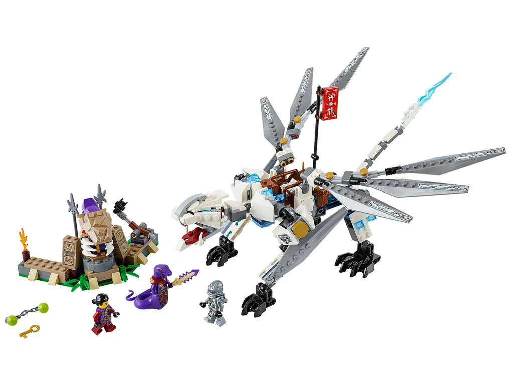 70748 Titanium Dragon (Used) LEGO Ninjago product image 1, provided for visual reference and product detail review