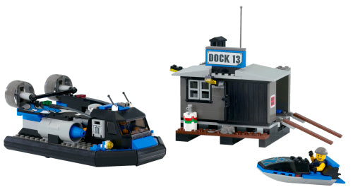 7045 Hovercraft Hideout (Certified) LEGO Town