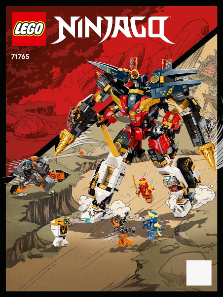 71765 Ninja Ultra Combo Mech (Used) LEGO Ninjago product image 2, provided for visual reference and product detail review