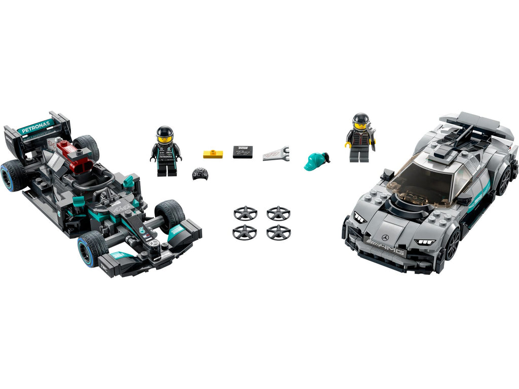 76909 Mercedes-AMG F1 W12 E Performance & Mercedes-AMG Project One (Certified) LEGO Speed Champions product image 1,