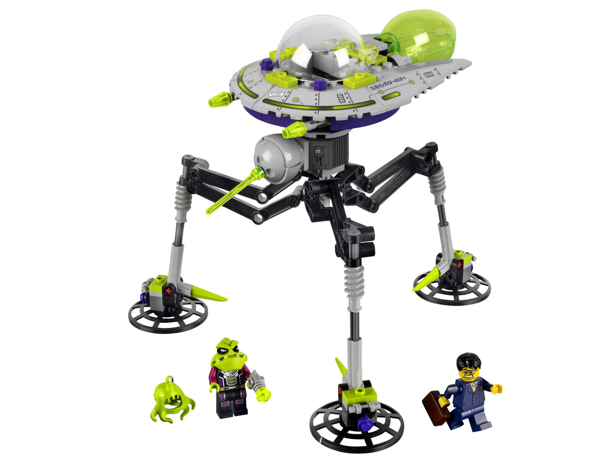 7051 Tripod Invader (Used) LEGO Space product image 1, provided for visual reference and product detail review