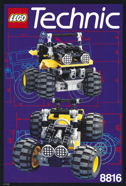 8816 Off-Road Rambler (Certified) LEGO TECHNIC product image 2, provided for visual reference and product detail review
