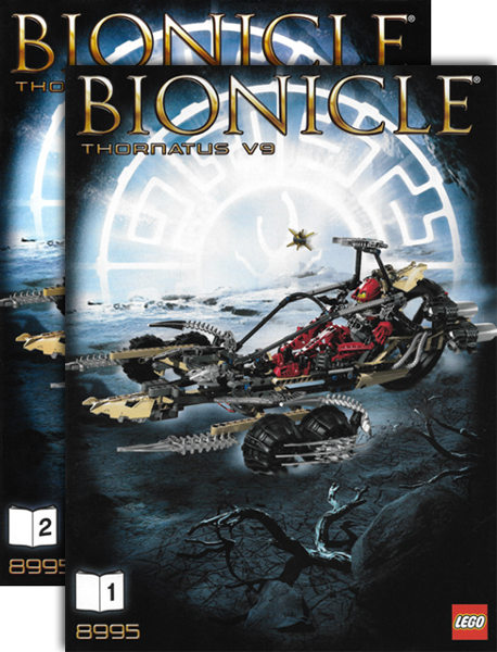 8995 Thornatus V9 (Used) LEGO BIONICLE product image 2, provided for visual reference and product detail review