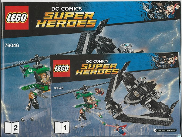 76046 Heroes of Justice: Sky High Battle (Certified) LEGO Super Heroes product image 2, provided for visual reference and