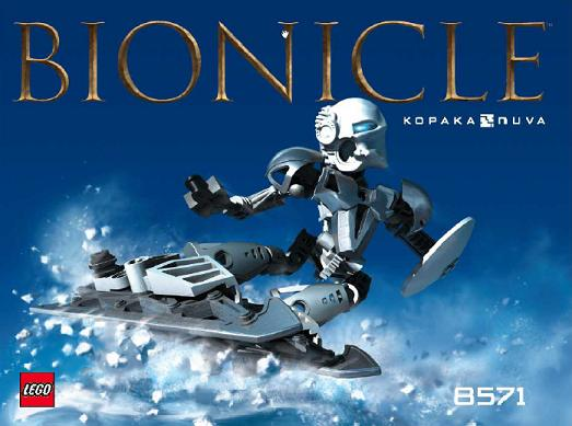 8571 Kopaka Nuva (Certified) LEGO BIONICLE product image 2, provided for visual reference and product detail review