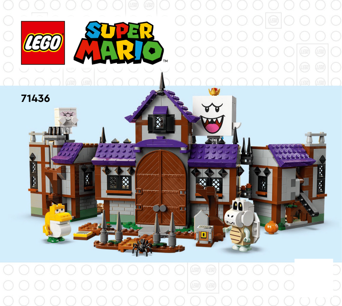 71436 King Boo's Haunted Mansion - Expansion Set (Used) LEGO Super Mario product image 2, provided for visual reference and