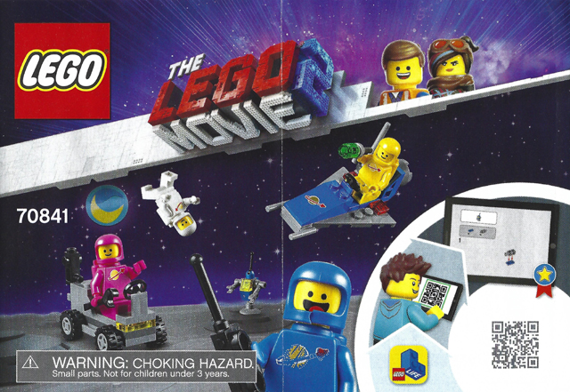 70841 Benny's Space Squad (Used) LEGO The LEGO Movie 2 product image 2, provided for visual reference and product detail