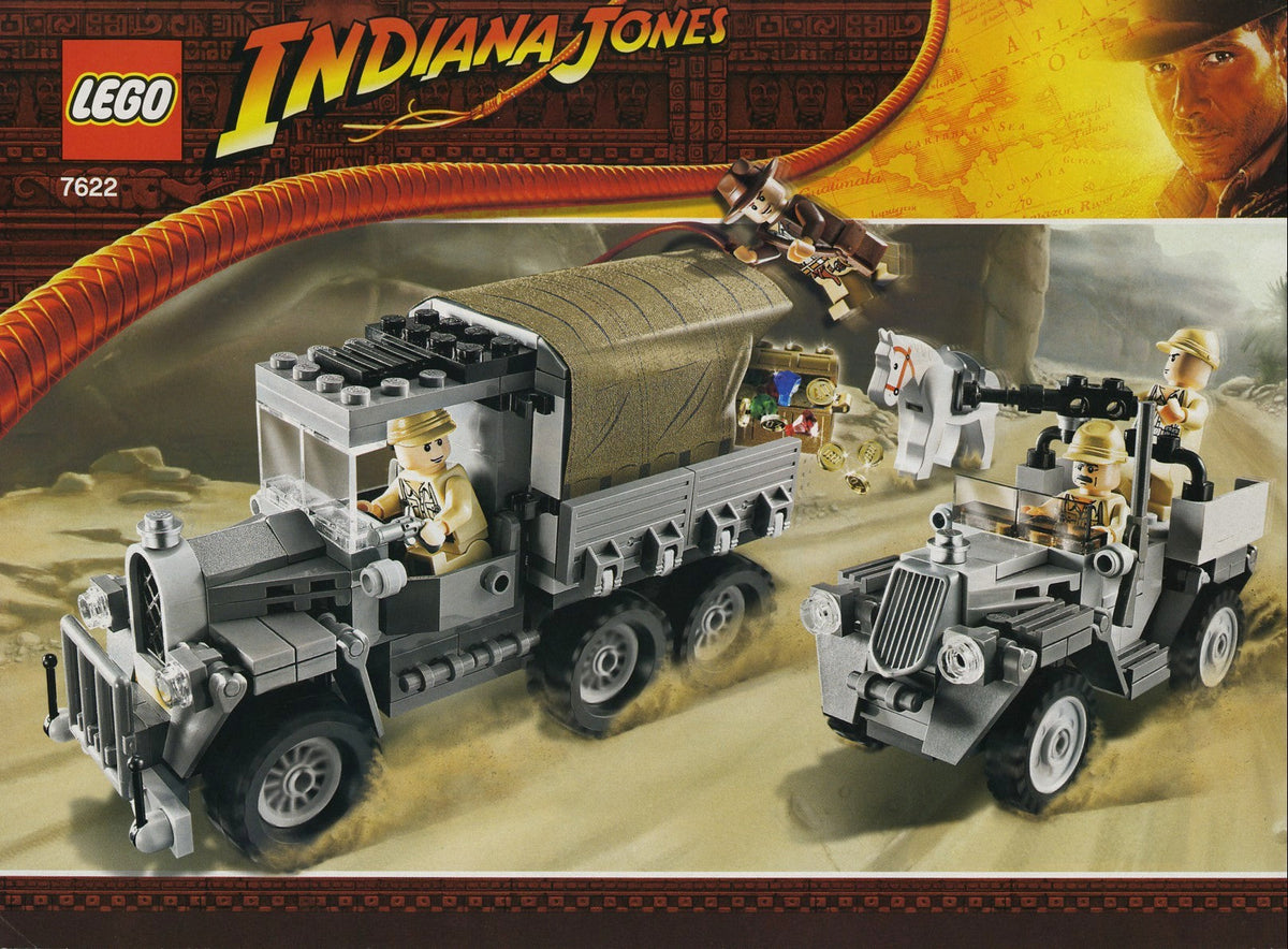 7622 Race for the Stolen Treasure (Certified) LEGO Indiana Jones product image 2, provided for visual reference and product