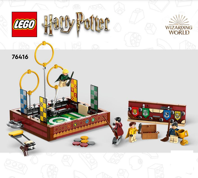 76416 Quidditch Trunk (Used) LEGO Harry Potter product image 2, provided for visual reference and product detail review
