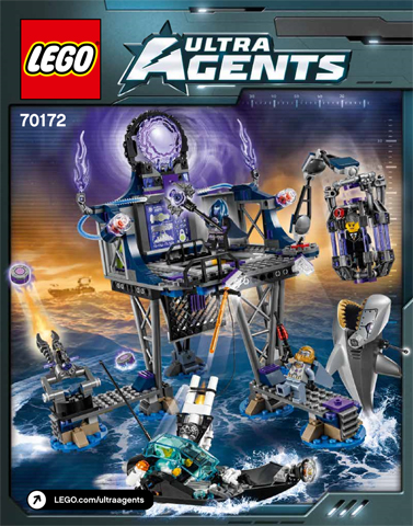70172 AntiMatter's Portal Hideout (Certified) LEGO Ultra Agents product image 2, provided for visual reference and product