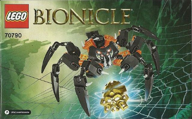 70790 Lord of Skull Spiders (Certified) LEGO BIONICLE product image 2, provided for visual reference and product detail