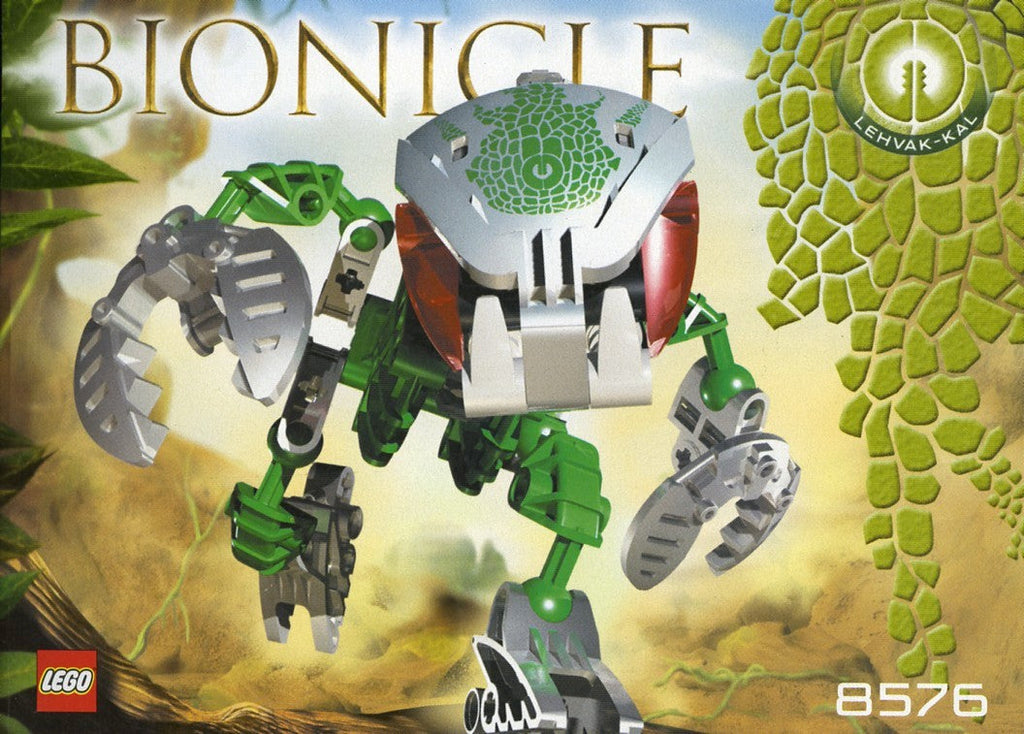 8576 Lehvak-Kal (Certified) LEGO BIONICLE product image 2, provided for visual reference and product detail review