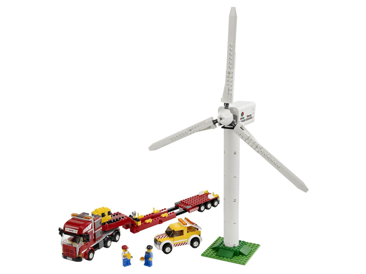 7747 Wind Turbine Transport (Used) LEGO City product image 1, provided for visual reference and product detail review