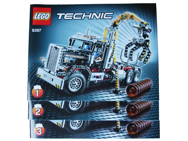 9397 Logging Truck (Used) LEGO TECHNIC product image 2, provided for visual reference and product detail review