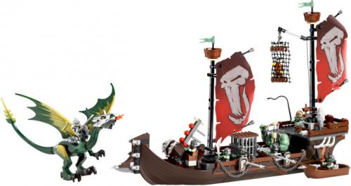 7048 Troll Warship (Used) LEGO Castle product image 1, provided for visual reference and product detail review