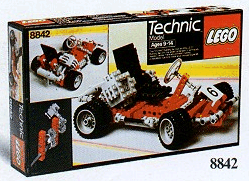 8842 Go-Cart (Retired) LEGO TECHNIC product image 1, provided for visual reference and product detail review