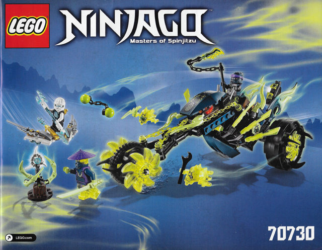 70730 Chain Cycle Ambush (Used) LEGO Ninjago product image 2, provided for visual reference and product detail review